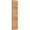 Ekena Millwork Joined Board-n-Batten Shutters, Rough Sawn Western Red Cedar, 16 1/8W x 56H, PR RBJ06S16X056RWR - alternate 3